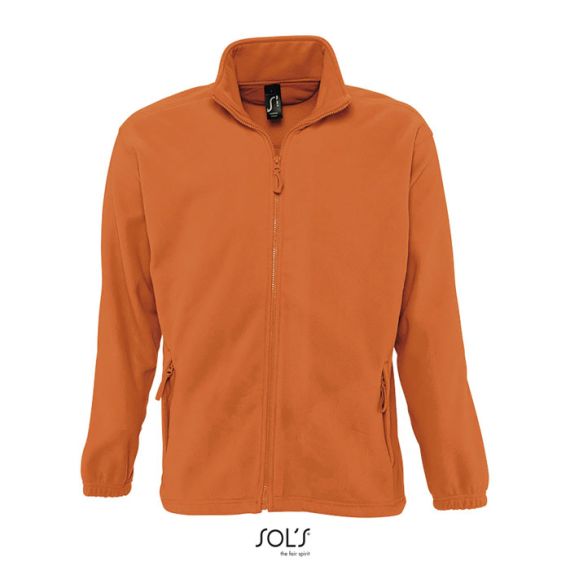 Veste personnalisable polaire Homme fermeture éclair SOL’S 300g/m²