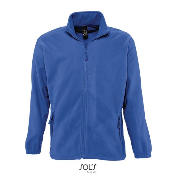 Veste personnalisable polaire Homme fermeture éclair SOL’S 300g/m²