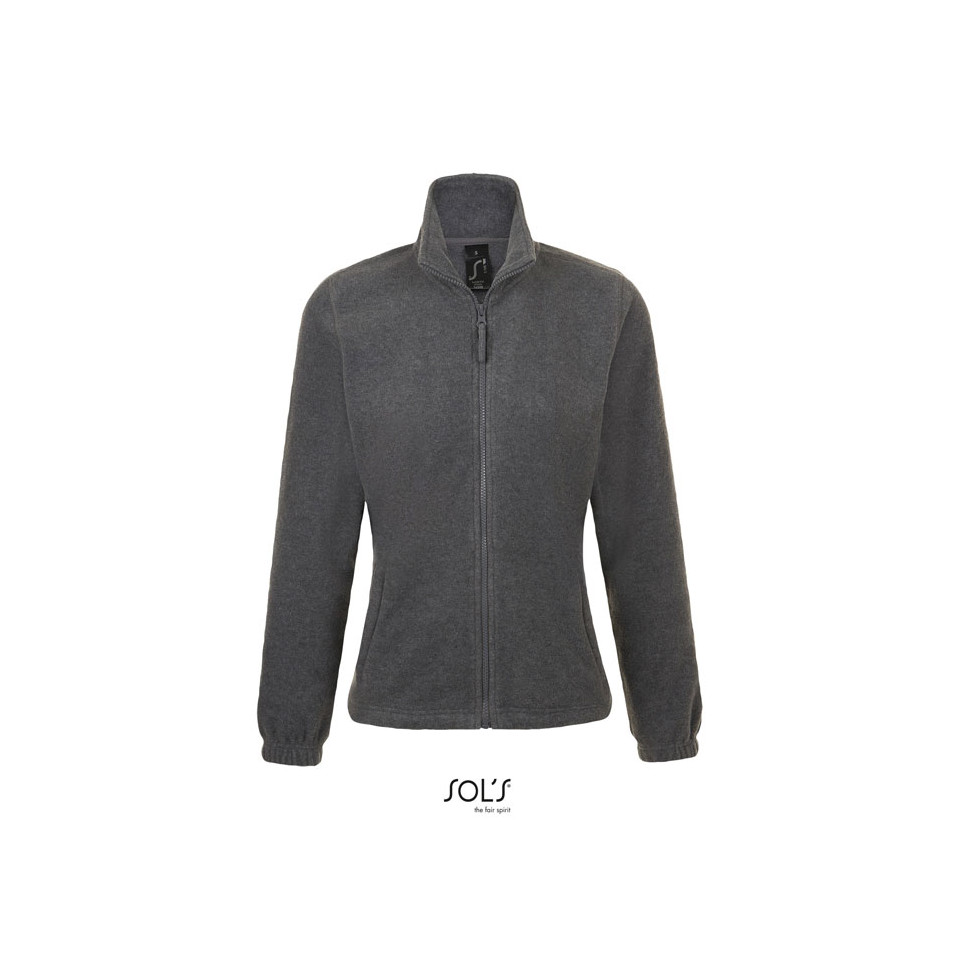 Veste publicitaire Polaire Femme fermeture éclair SOL’S 300g/m²