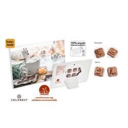 Calendrier de l’Avent publicitaire fabriqué en Europe chocolat Belge Barry Callebaut 231x159 mm EQUITABLE
