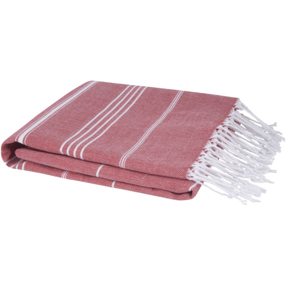 Serviette publicitaire de hammam Anna en coton 150 g/m² 100 x 180 cm