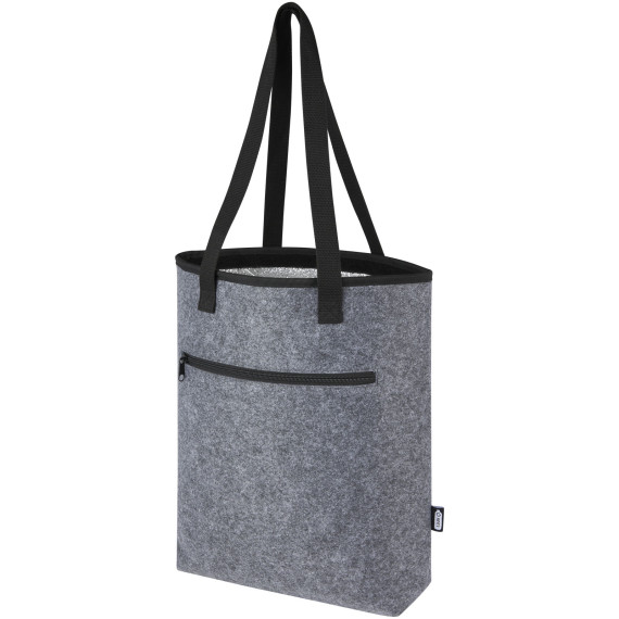 Sac shopping publicitaire isotherme Felta GRS en feutrine recyclée de 12 L