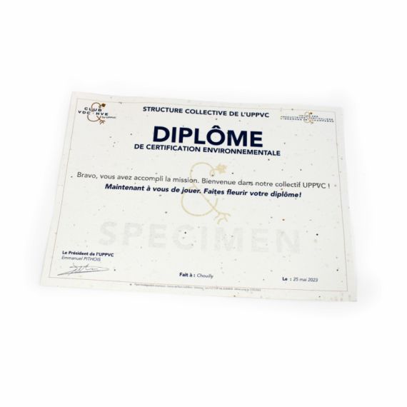 Diplôme publicitaire A4 - 200g