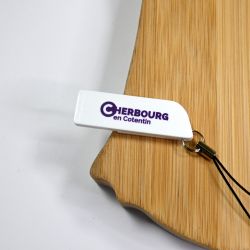Clé USB publicitaire biodégradable fabriquée en France KeyPop Green Desk