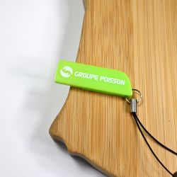 Clé USB publicitaire biodégradable fabriquée en France KeyPop Green Desk