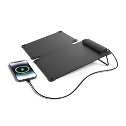 Panneau publicitaire solaire portable en plastique recyclé 10W Solarpulse