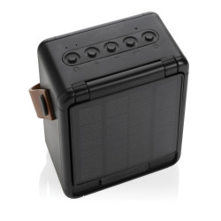 Enceinte publicitaire 12W solaire en plastique recyclé RCS Skywave