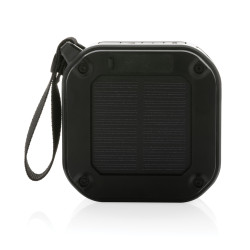 Enceinte publicitaire 3W solaire en plastique recyclé RCS Sunwave