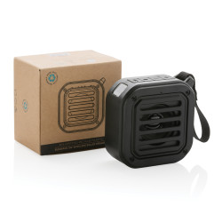 Enceinte publicitaire 3W solaire en plastique recyclé RCS Sunwave