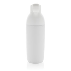 Bouteille publicitaire iso 540ml en acier inoxydable recyclé Flow RCS