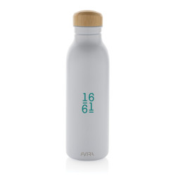 Bouteille publicitaire d'eau 600ml en acier Avira Alcor RCS