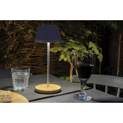 Lampe publicitaire de table plastique RCS rechargeable par USB Pure Glow