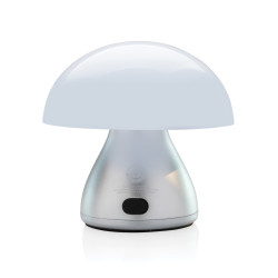 Lampe publicitaire de table rechargeable par USB en plastique RCS Luming