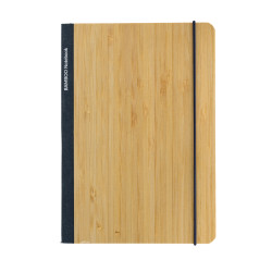 Carnet publicitaire de notes A5 en bambou Scribe