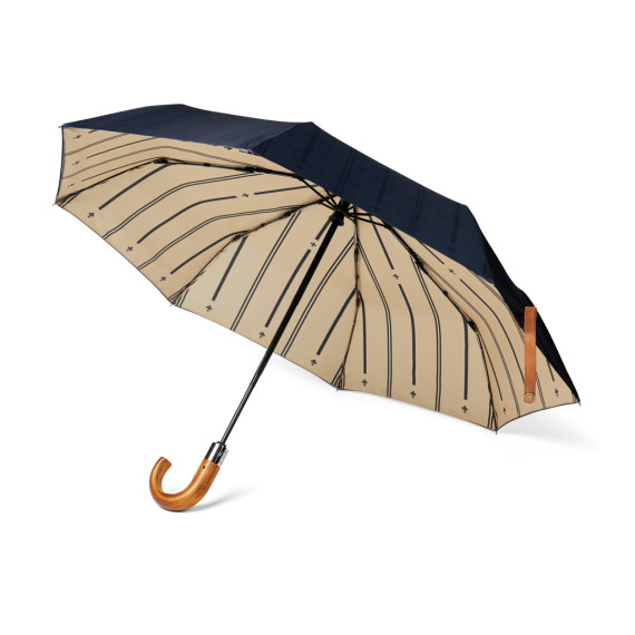 Parapluie publicitaire 21" automatique en rPET 190T AWARE™ VINGA