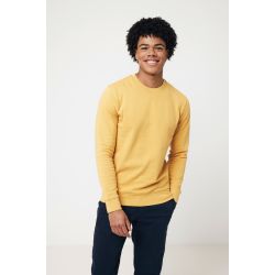 Sweater publicitaire à col rond en coton recyclé Iqoniq Zion