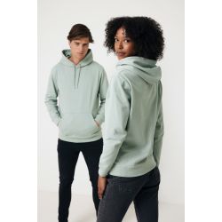 Sweat publicitaire à capuche en coton recyclé et non teinté Iqoniq Jasper