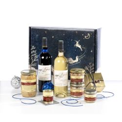 Cadeau Coffret Gourmand fabriqué en France Valise du Gourmet