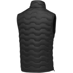 Bodywarmer publicitaire duvet isotherme Epidote recyclé certifié GRS pour homme