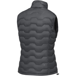 Bodywarmer publicitaire duvet isotherme Epidote recyclé certifié GRS pour femme