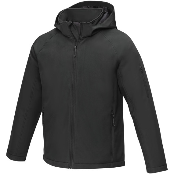 Veste publicitaire softshell Notus matelassée pour homme