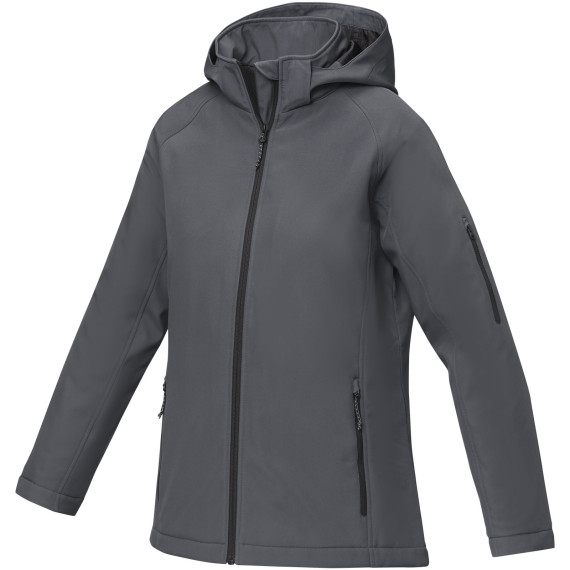 Veste publicitaire softshell Notus matelassée pour femme