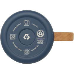 Tasse publicitaire Bjorn de 360 ml en acier inoxydable recyclé certifiée RCS avec isolation sous vide et couche de cuivre