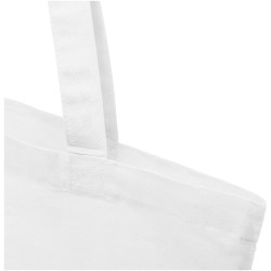 Sac publicitaire shopping Madras en coton certifié GRS de 140 g/m2 de 7 L