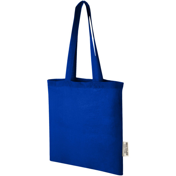 Sac publicitaire shopping Madras en coton certifié GRS de 140 g/m2 de 7 L