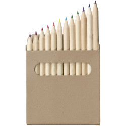 Set publicitaire de coloriage Artemaa de 12 crayons