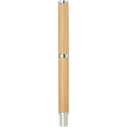 Coffret publicitaire cadeau stylo bille et stylo roller Apolys en bambou