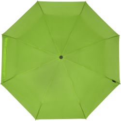 Parapluie publicitaire 21" pliable windproof en PET recyclé Birgit