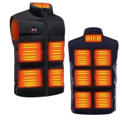 Bodywarmer chauffant pesonnalisé 