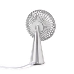 Mini ventilateur publicitaire portatif avec charge sans fil Lexon