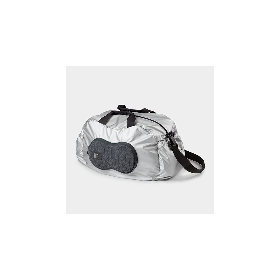 Sac publicitaire de gym repliable en pochette compacte Capacité : 25 Lexon