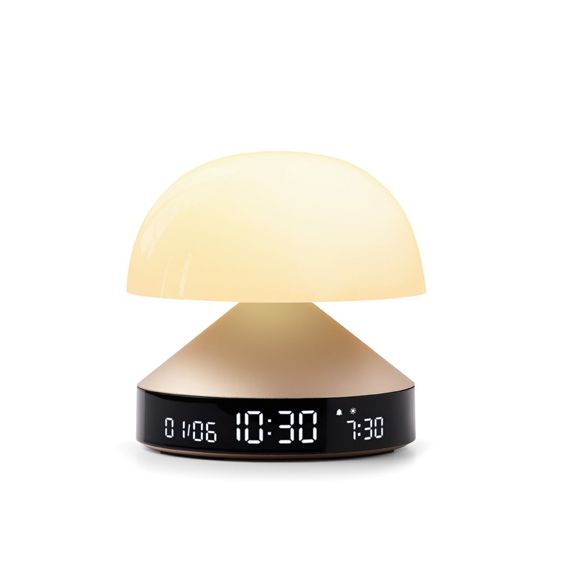 Lampe publicitaire de chevet de simulation Sunrise à LED avec réveil Lexon