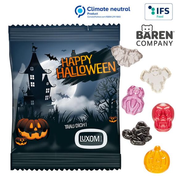 Bonbon publicitaire fabriqué en Europe Gomme de Fruit mélange Halloween