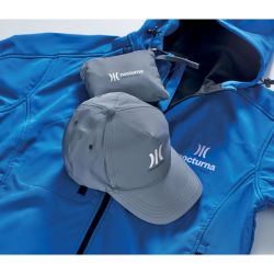 Casquette personnalisée réfléchissante 5 pans