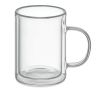 Mug en verre double paroi personnalisé en sublimation 225 ml