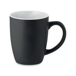 Mug en céramique noire personnalisé 290 ml