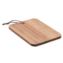 Planche à découper personnalisée en bois d’acacia 19.5x15 cm