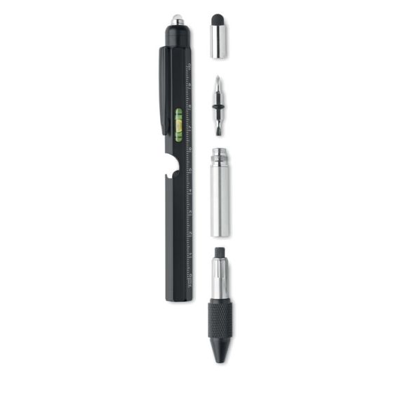 Stylo multifonctions personnalisé en acier inoxydable