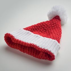 Bonnet de noël tricoté personnalisé