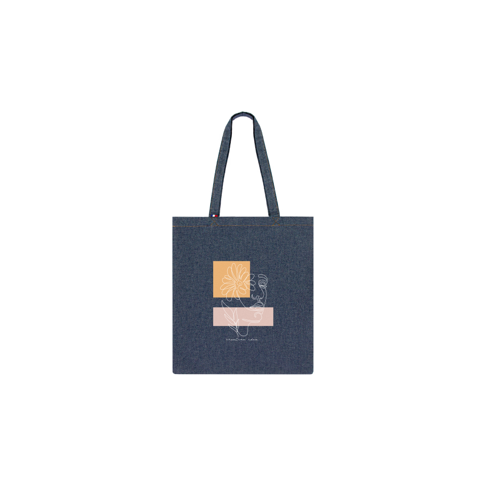 Sac en jean personnalisé fabriqué en France