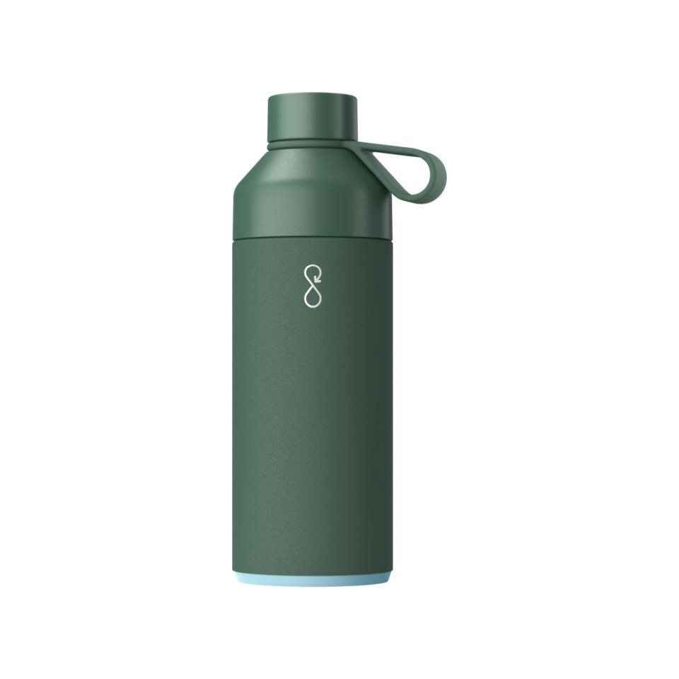 Bouteille publicitaire d'eau Big Ocean Bottle de 1 000 ml avec isolation par le vide