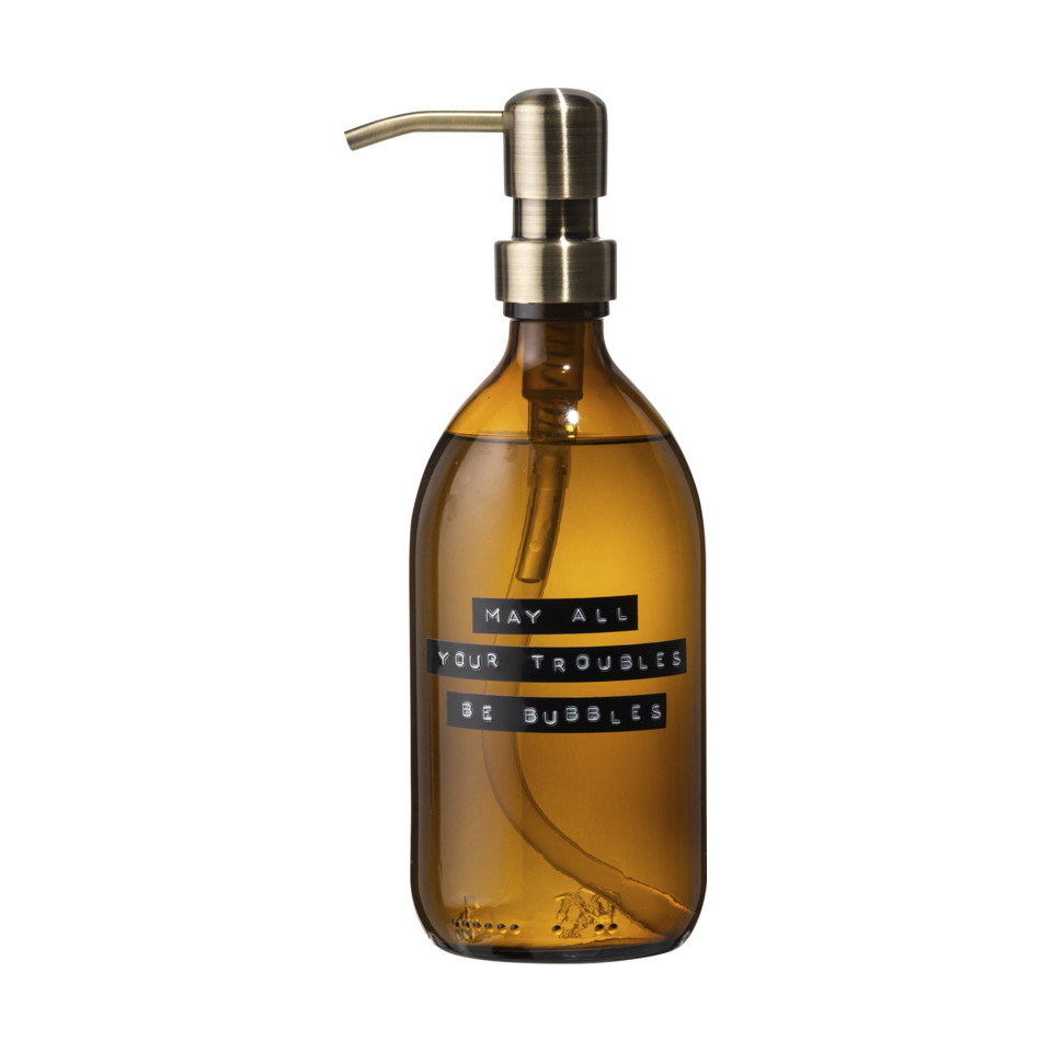 Distributeur de savon personnalisé pour les mains WELLmarkBubbles de 500 ml
