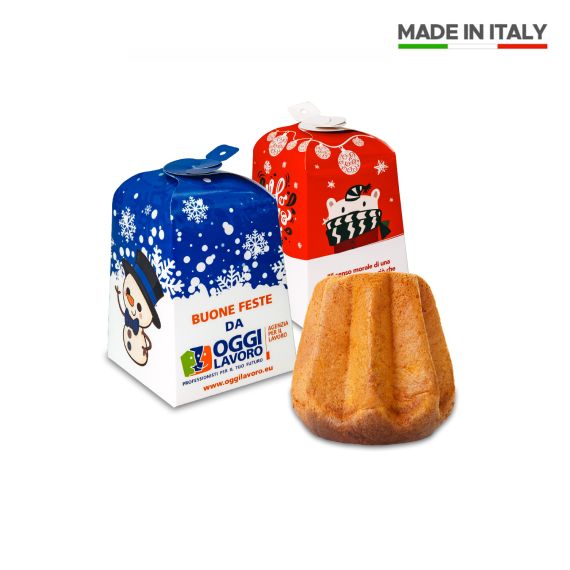 Brioche Pandoro classique personnalisable de 80 gr Fabriqué en Italie