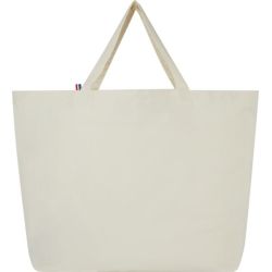 Sac shopping Cannes personnalsable en tissu recyclé de 200 g/m2