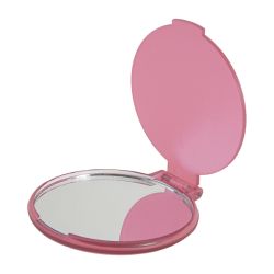 Miroir de poche personnalisé express rond extra plat