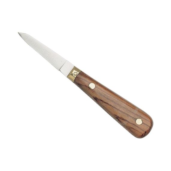 Couteau à huîtres personnalisé lancette inox professionnel fabriqué en France